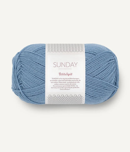 Sandnes Garn PetiteKnit Sunday siūlai 50g (merino vilna)