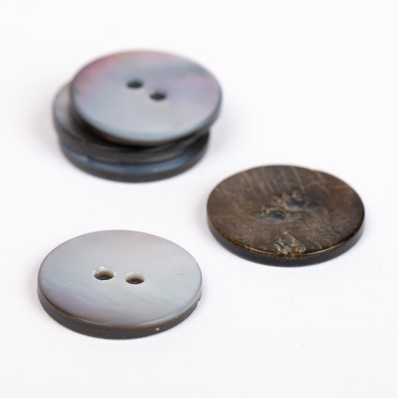 Drops perlamutrinės sagos 20mm (moonbeam)