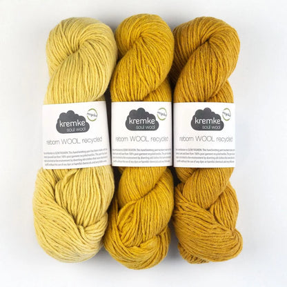 Kremke Reborn Wool Recycled 100g (vilna, poliesteris, nailonas)