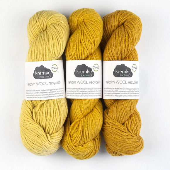 Kremke Reborn Wool Recycled 100g (vilna, poliesteris, nailonas)