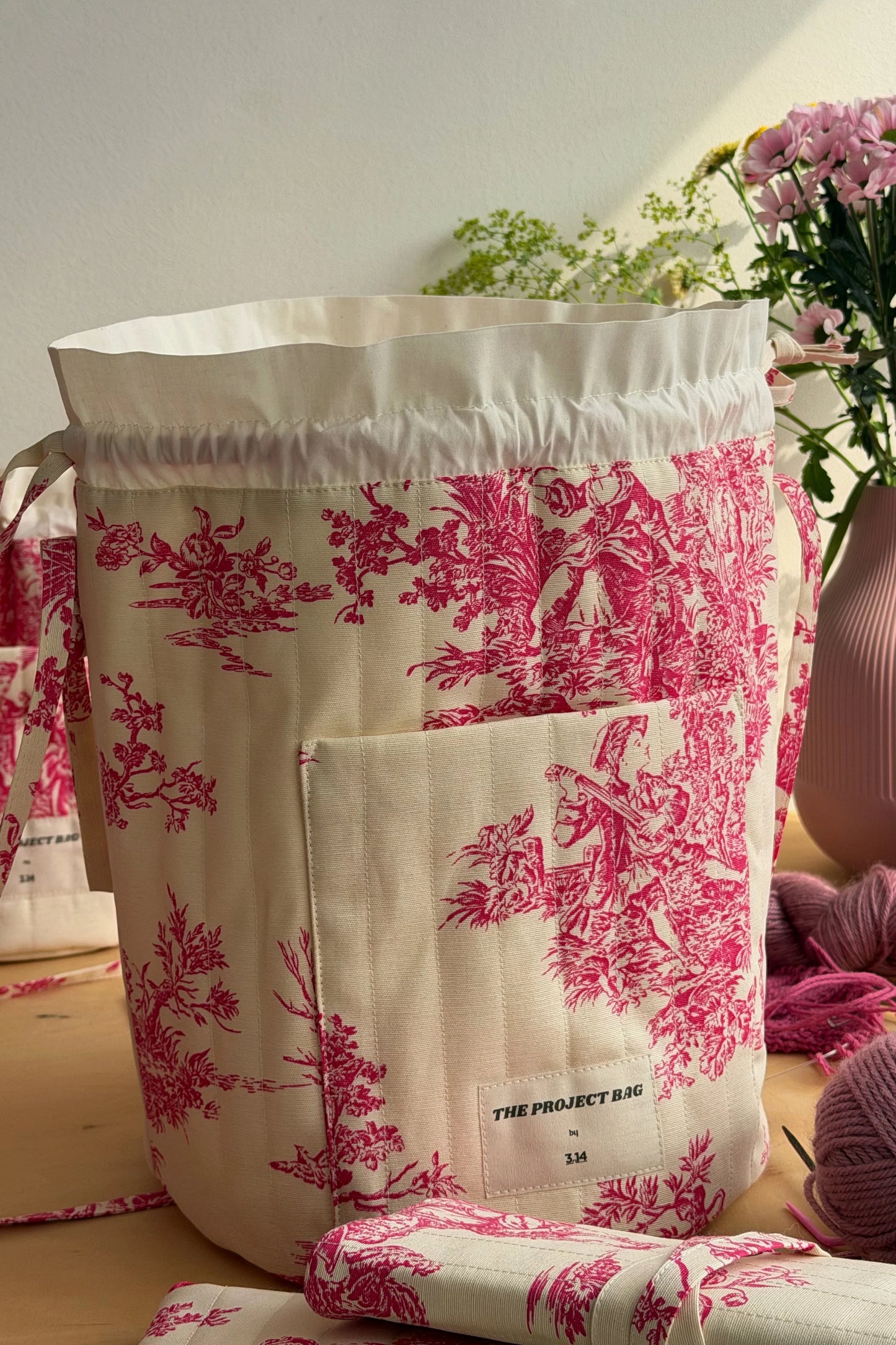3.14 Porcelain Project Bag (Mezgėjos krepšys)
