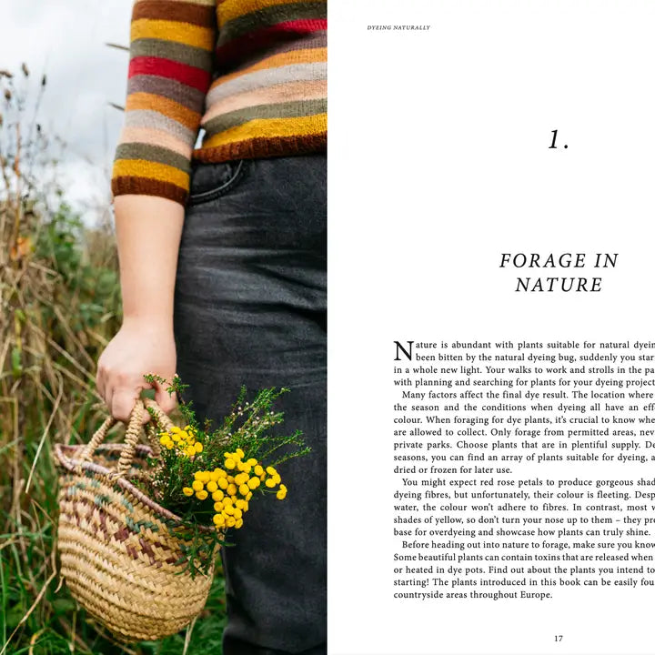 Cozy Publishing Knyga "Crafts & Knitting: Dyeing Naturally"