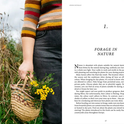 Cozy Publishing Knyga "Crafts & Knitting: Dyeing Naturally"