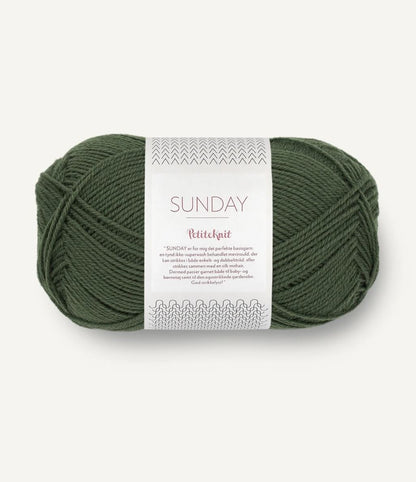 Sandnes Garn PetiteKnit Sunday siūlai 50g (merino vilna)