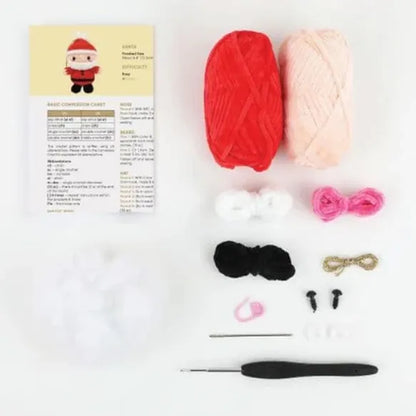 Anchor Amigurumi nėrimo rinkinys "Kalėdinis žaisliukas" 1vnt.