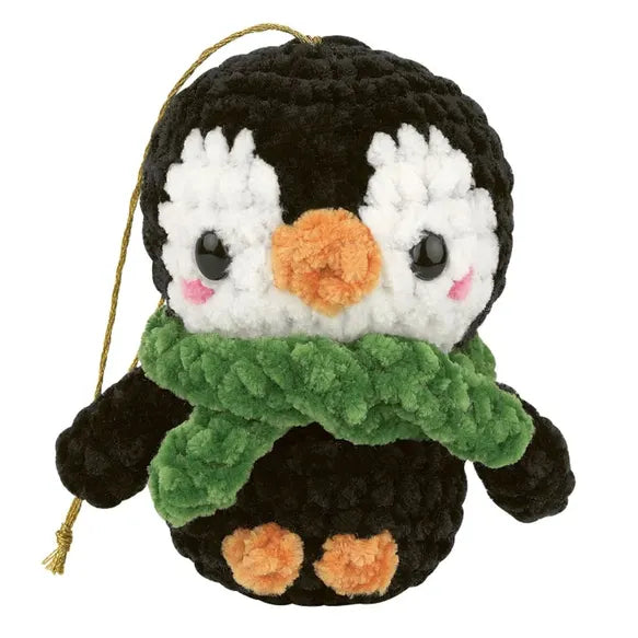 Anchor Amigurumi nėrimo rinkinys "Kalėdinis žaisliukas" 1vnt.