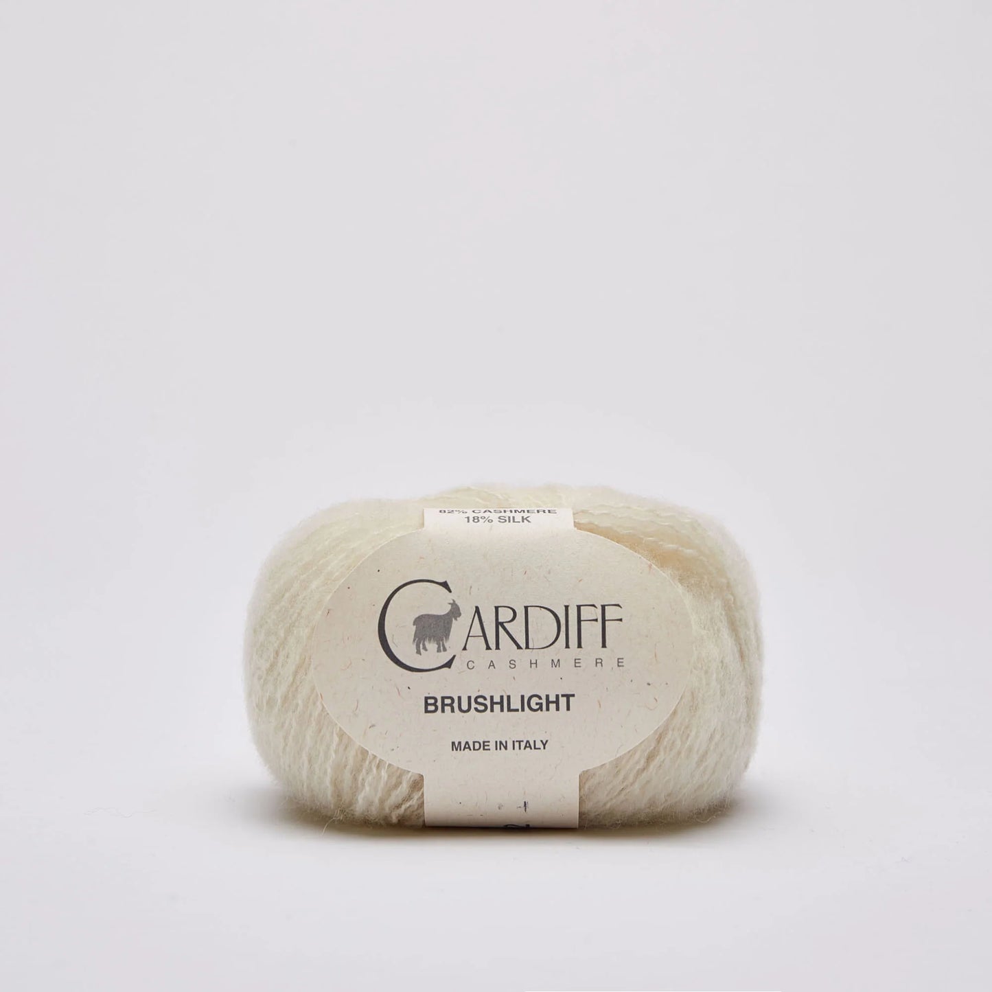 Cardiff Brushlight mezgimo siūlai 25g (kašmyras, šilkas)