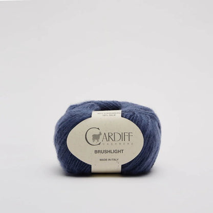 Cardiff Brushlight mezgimo siūlai 25g (kašmyras, šilkas)