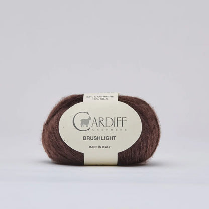 Cardiff Brushlight mezgimo siūlai 25g (kašmyras, šilkas)