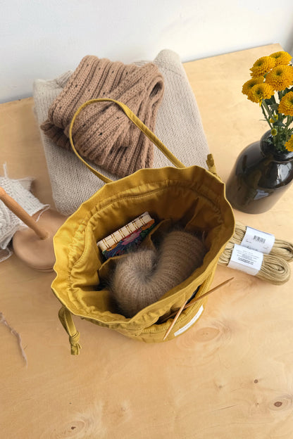 3.14 Honey Project Bag (Mezgėjos krepšys)