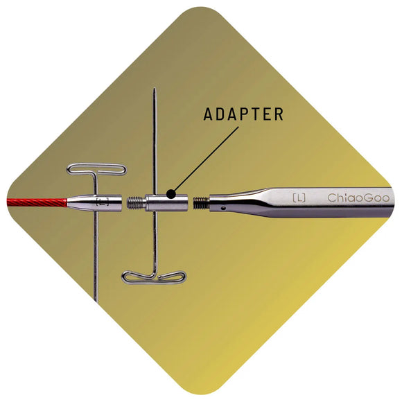 ChiaoGoo rotacinis adapteris