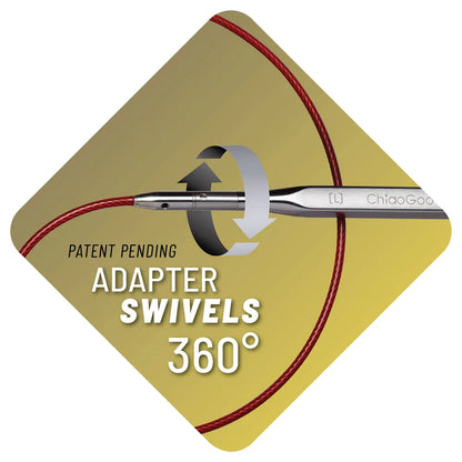 ChiaoGoo rotacinis adapteris