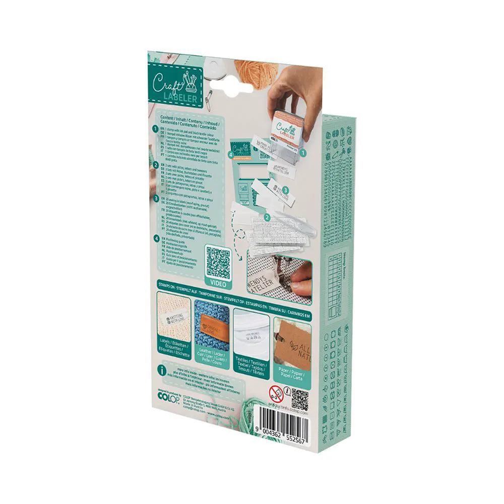 COLOP Craft Labeler etikečių gaminimo rinkinys