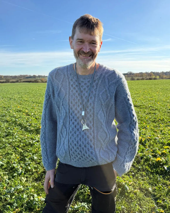 PetiteKnit Dagmar Sweater Men - Schema