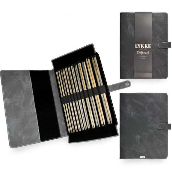 Lykke Driftwood medinių mezgimo virbalų rinkinys 25-35cm (12vnt.)