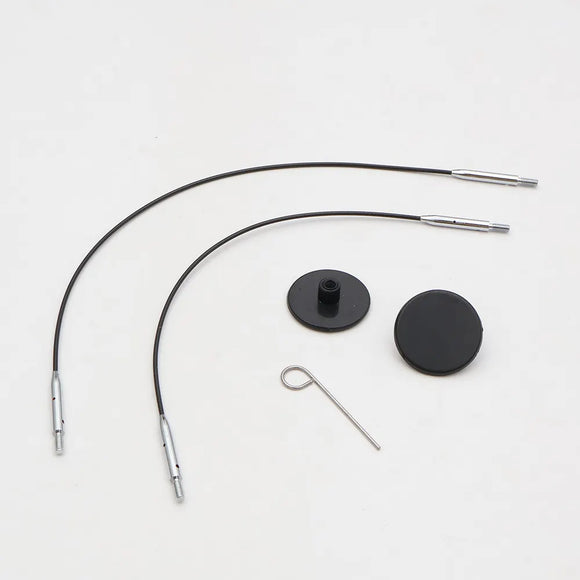 KnitPro prisukamų virbalų trumpi valai 27cm ir 30cm (2vnt)