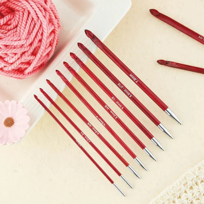 KnitPro Amore Tunisian vąšelių rinkinys (Lmited Edition)