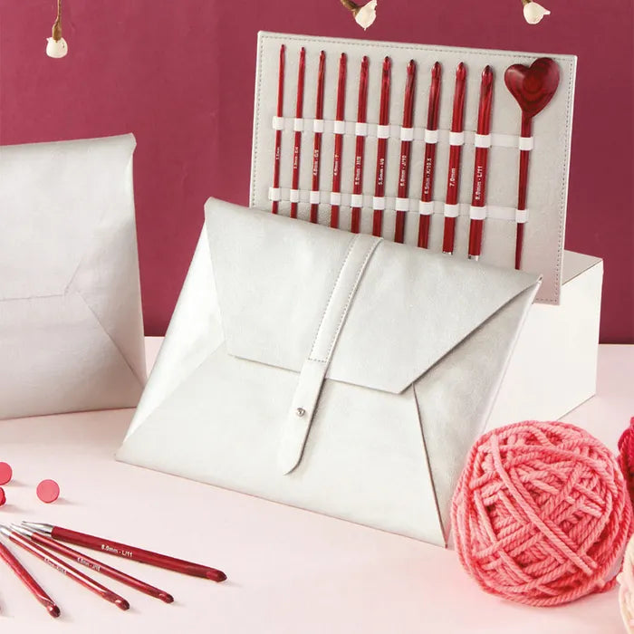 KnitPro Amore Tunisian vąšelių rinkinys (Lmited Edition)