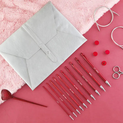 KnitPro Amore Tunisian vąšelių rinkinys (Lmited Edition)