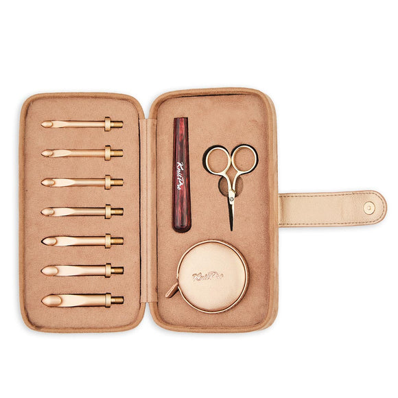 KnitPro Oasis prisukamų vąšelių rinkinys 5.50-10mm