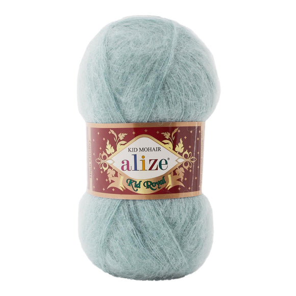 Alize Kid Mohair mezgimo siūlai 50g (62% mohair, 38% poliamidas) - Pasaulio Siūlai
