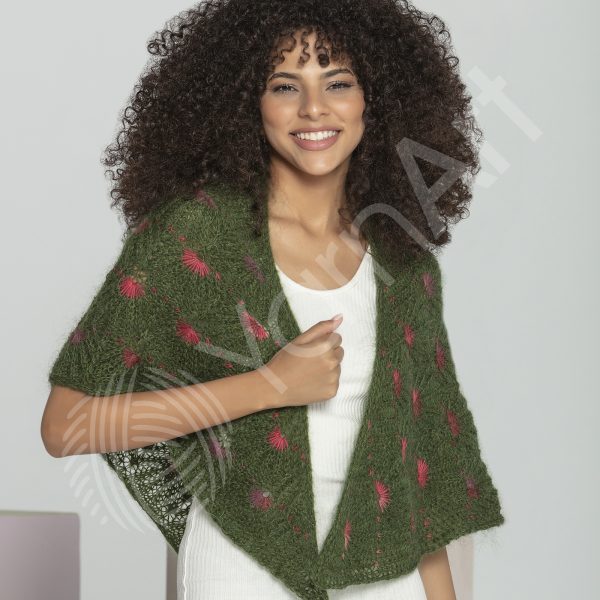 YarnArt Mohair Trendy 100g (mohera, akrilanas)