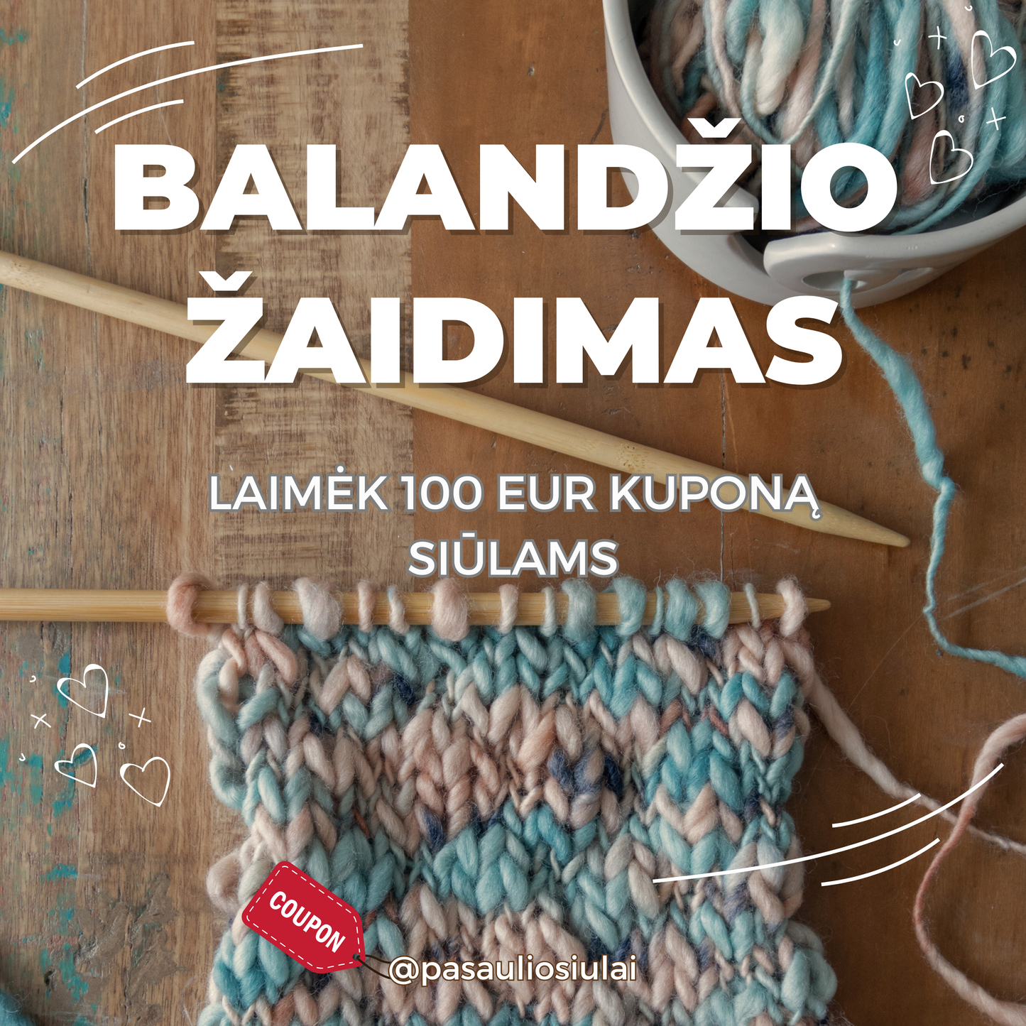 Siūlų dėžutė - Balandis 2026