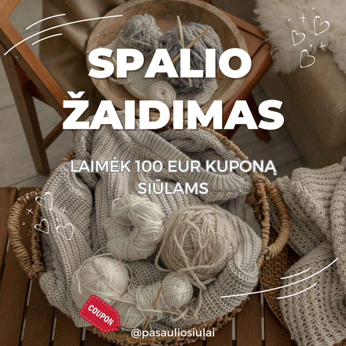 Siūlų dėžutė - Spalis 2026