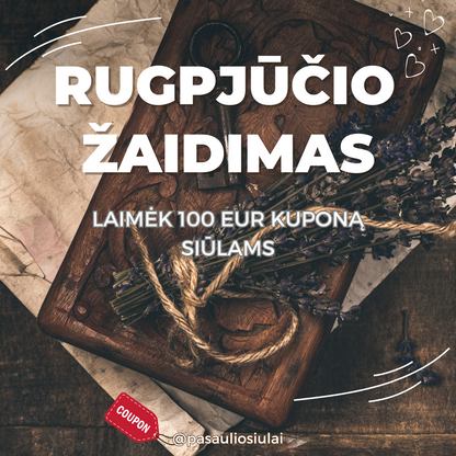 Siūlų dėžutė - Rugpjūtis 2025