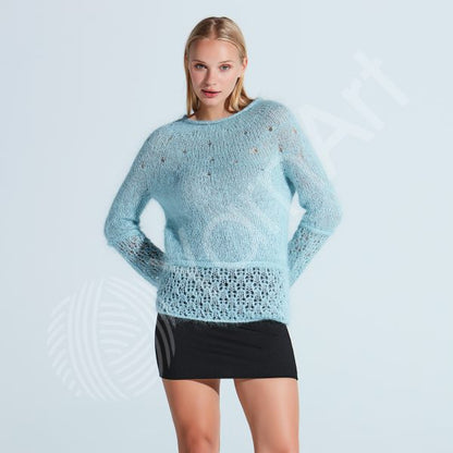 YarnArt Mohair Trendy 100g (mohera, akrilanas)