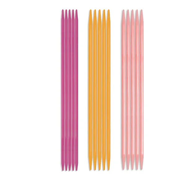 Pony Colour metalinių mezgimo virbalų rinkinys 20cm (3.50mm - 4.50mm)