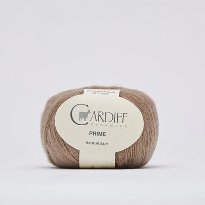 Cardiff PRIME mezgimo siūlai 25g (kašmyras, šilkas)