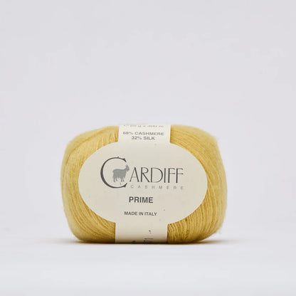 Cardiff PRIME mezgimo siūlai 25g (kašmyras, šilkas)