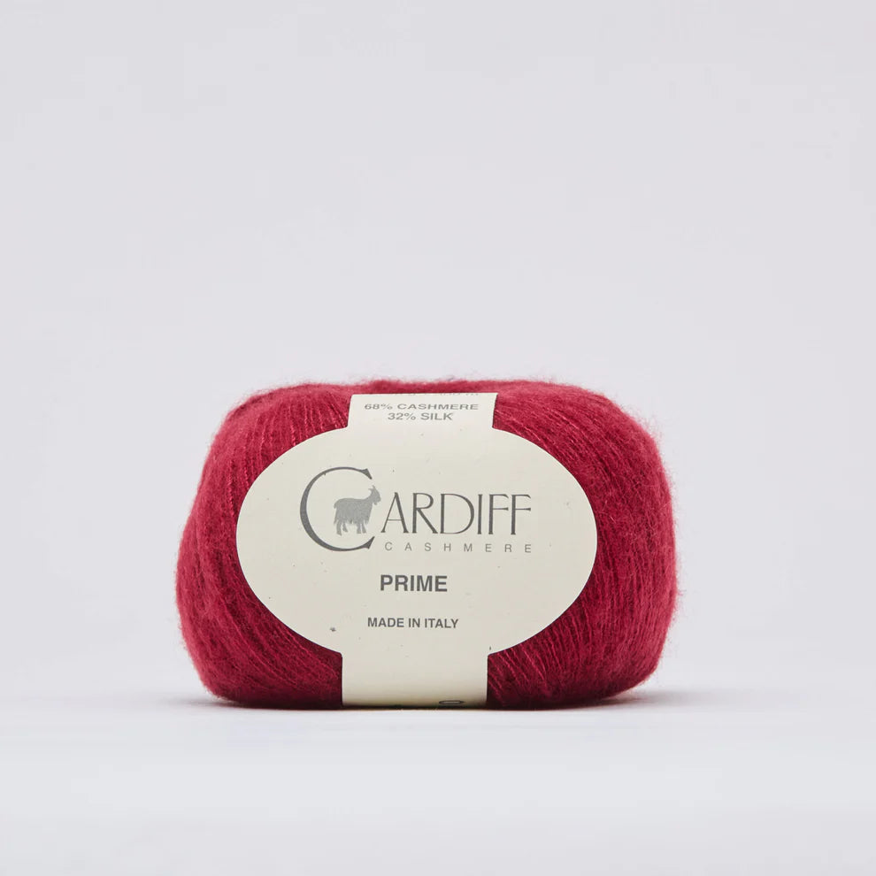 Cardiff PRIME mezgimo siūlai 25g (kašmyras, šilkas)