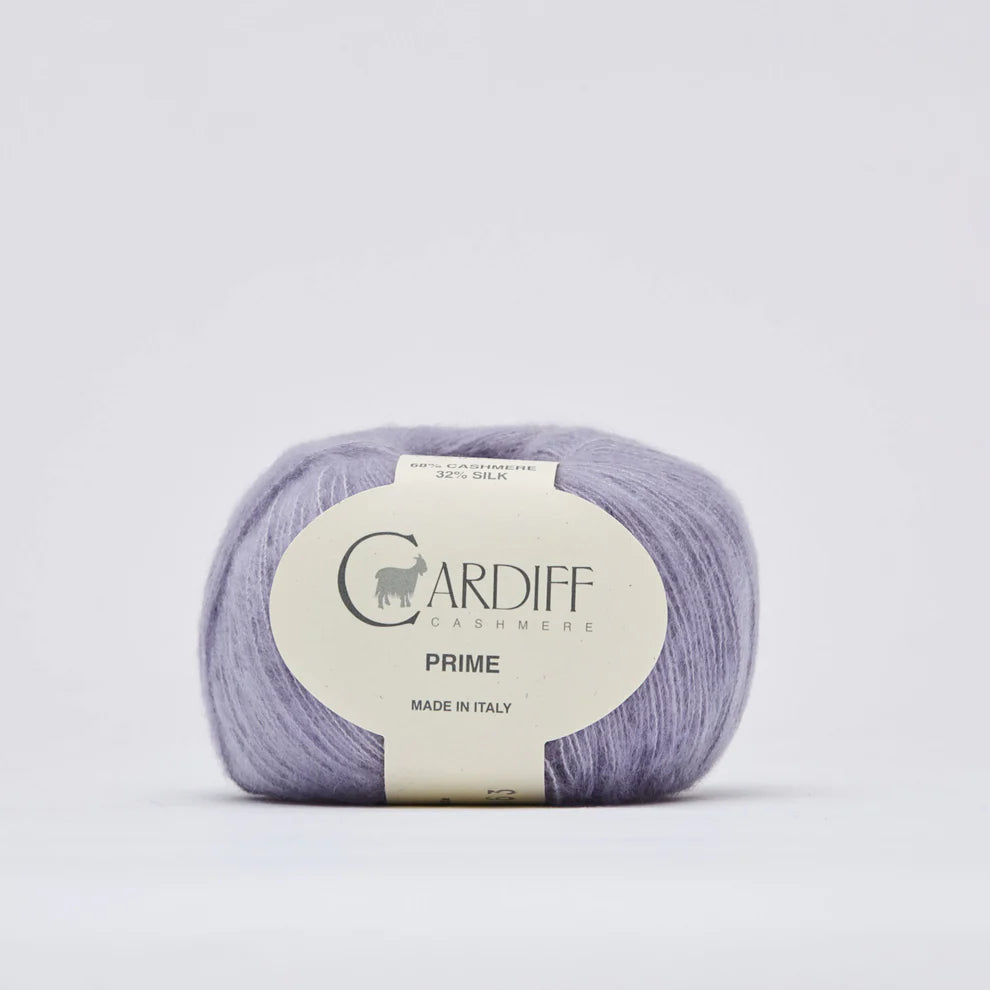 Cardiff PRIME mezgimo siūlai 25g (kašmyras, šilkas)