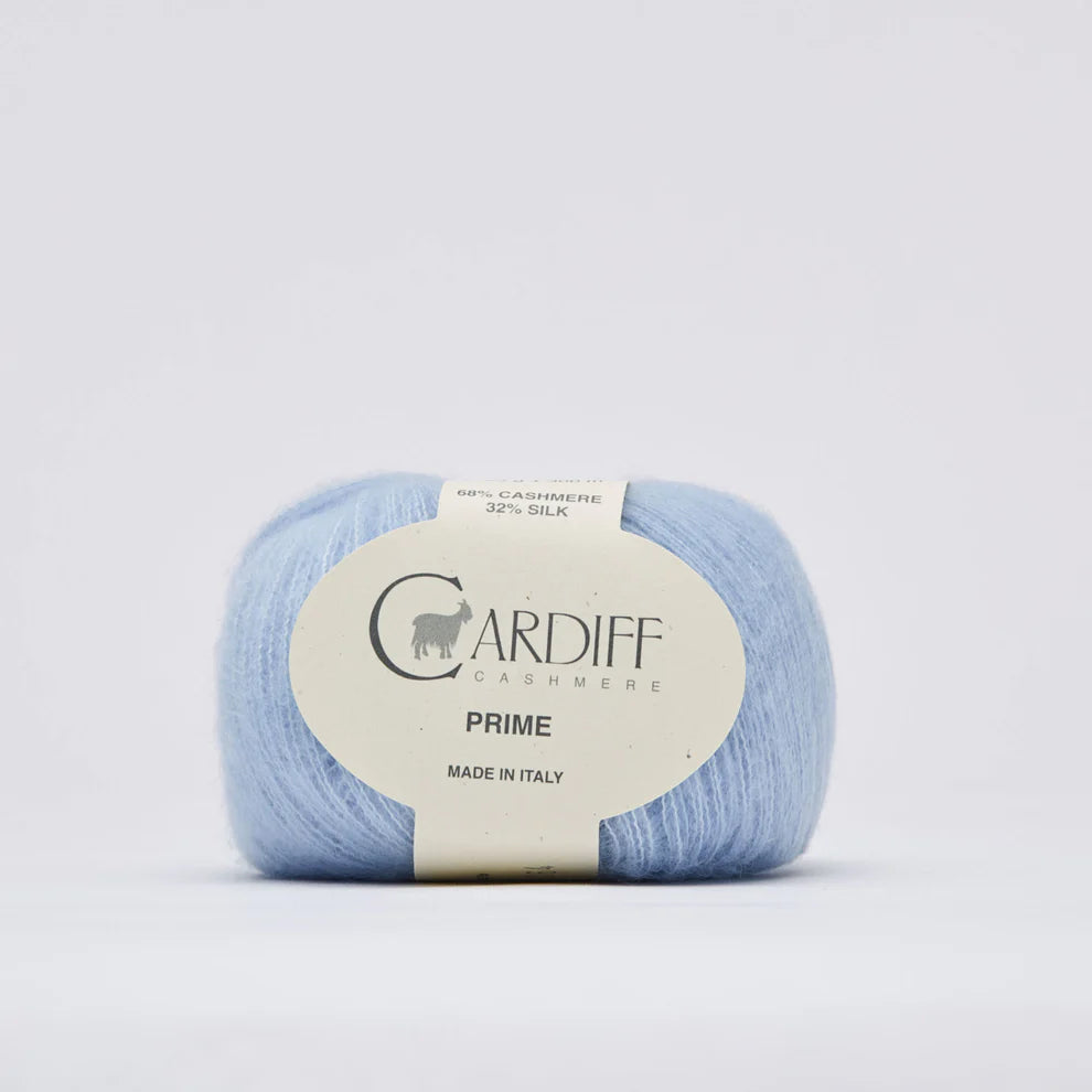 Cardiff PRIME mezgimo siūlai 25g (kašmyras, šilkas)