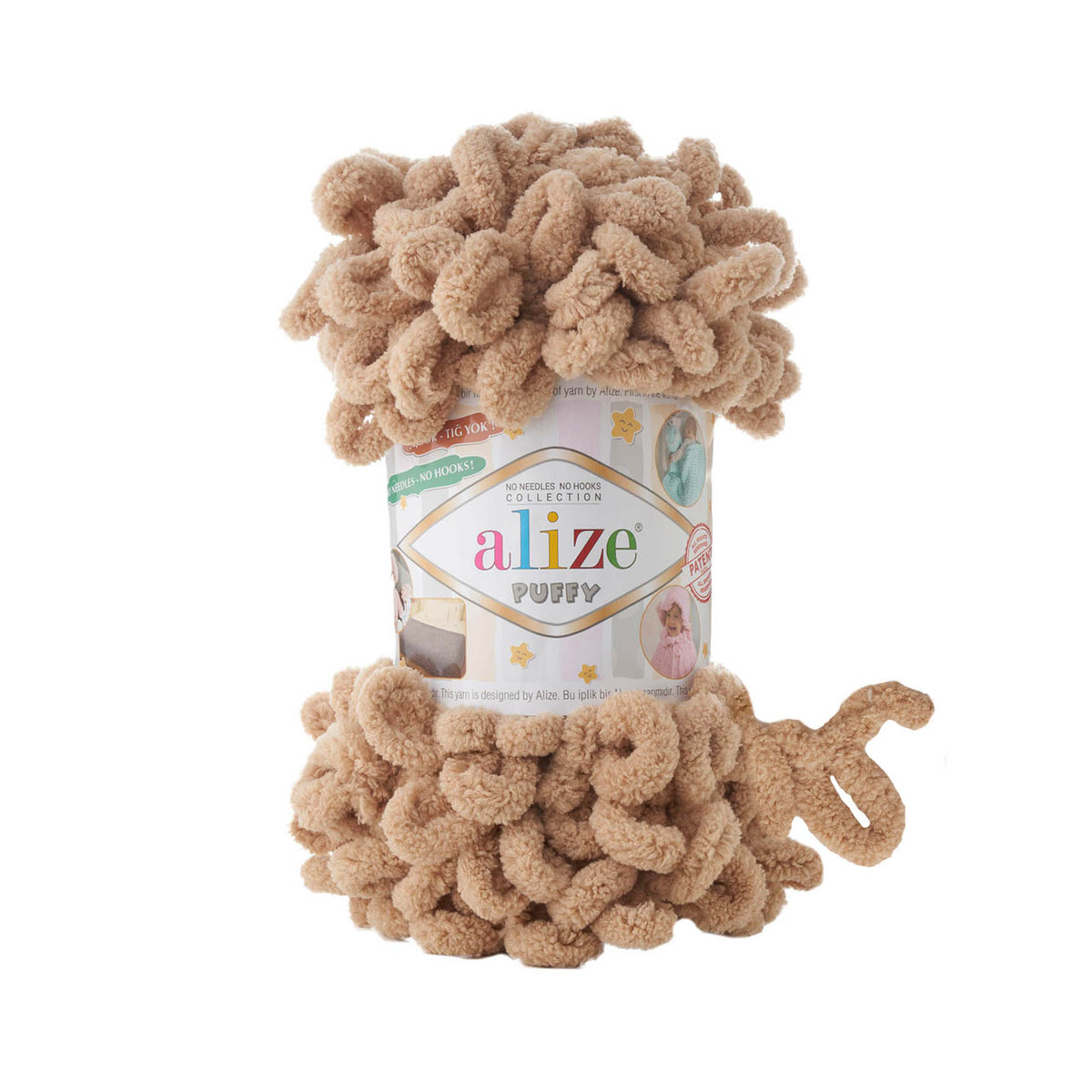 Alize Puffy yarn 100g (micro polyester)