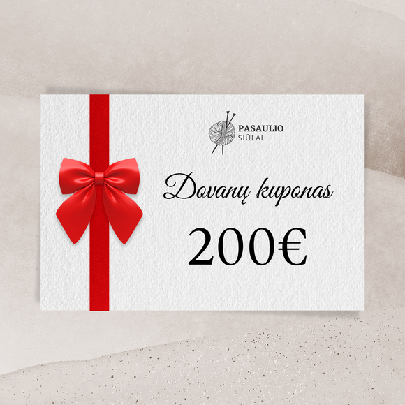 Gift voucher €200
