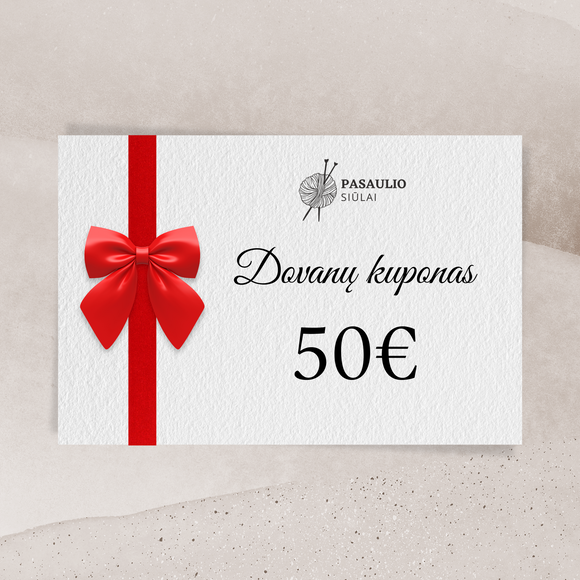 Gift coupon €50