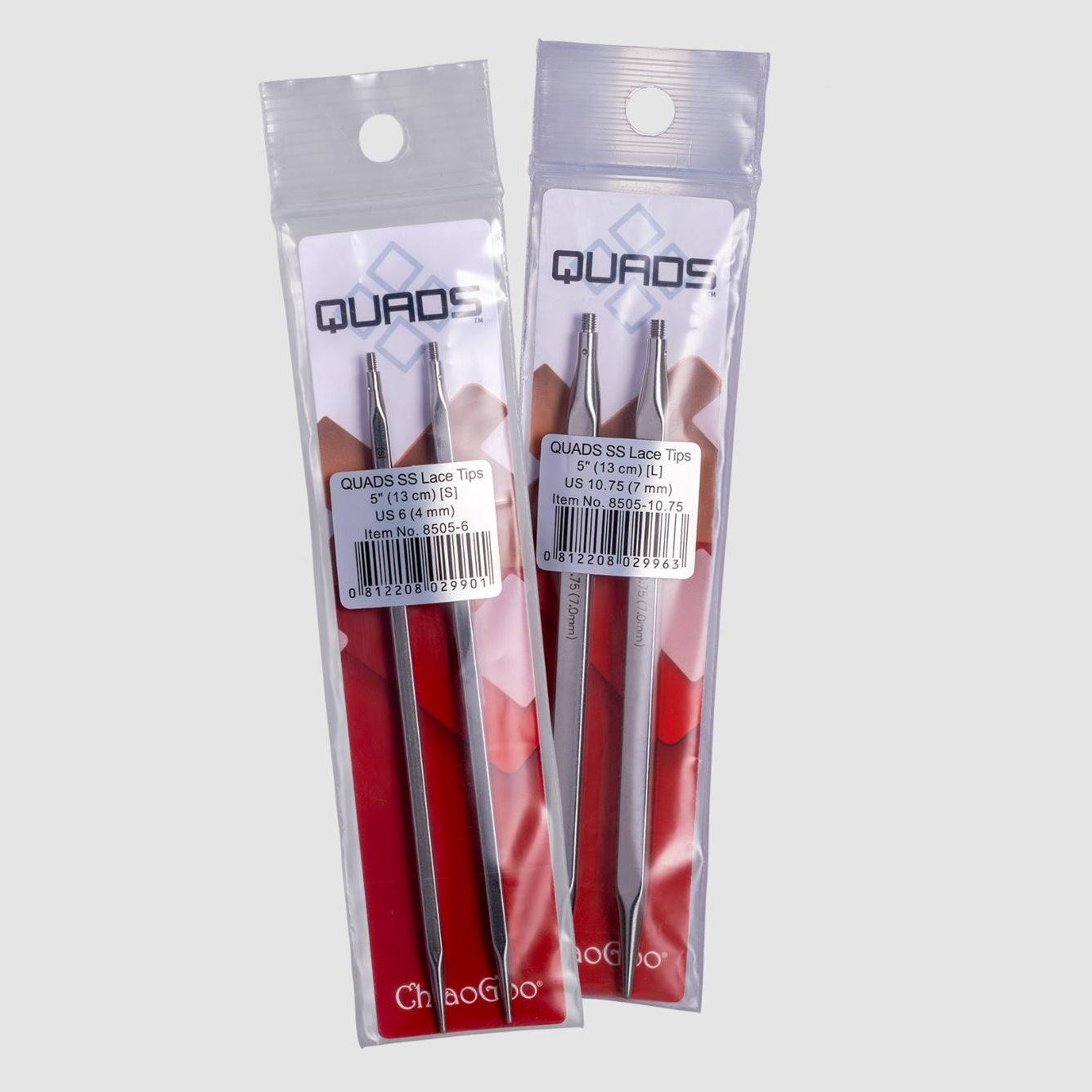 ChiaoGoo QUADS Lace prisukami virbalai 10cm - 13cm