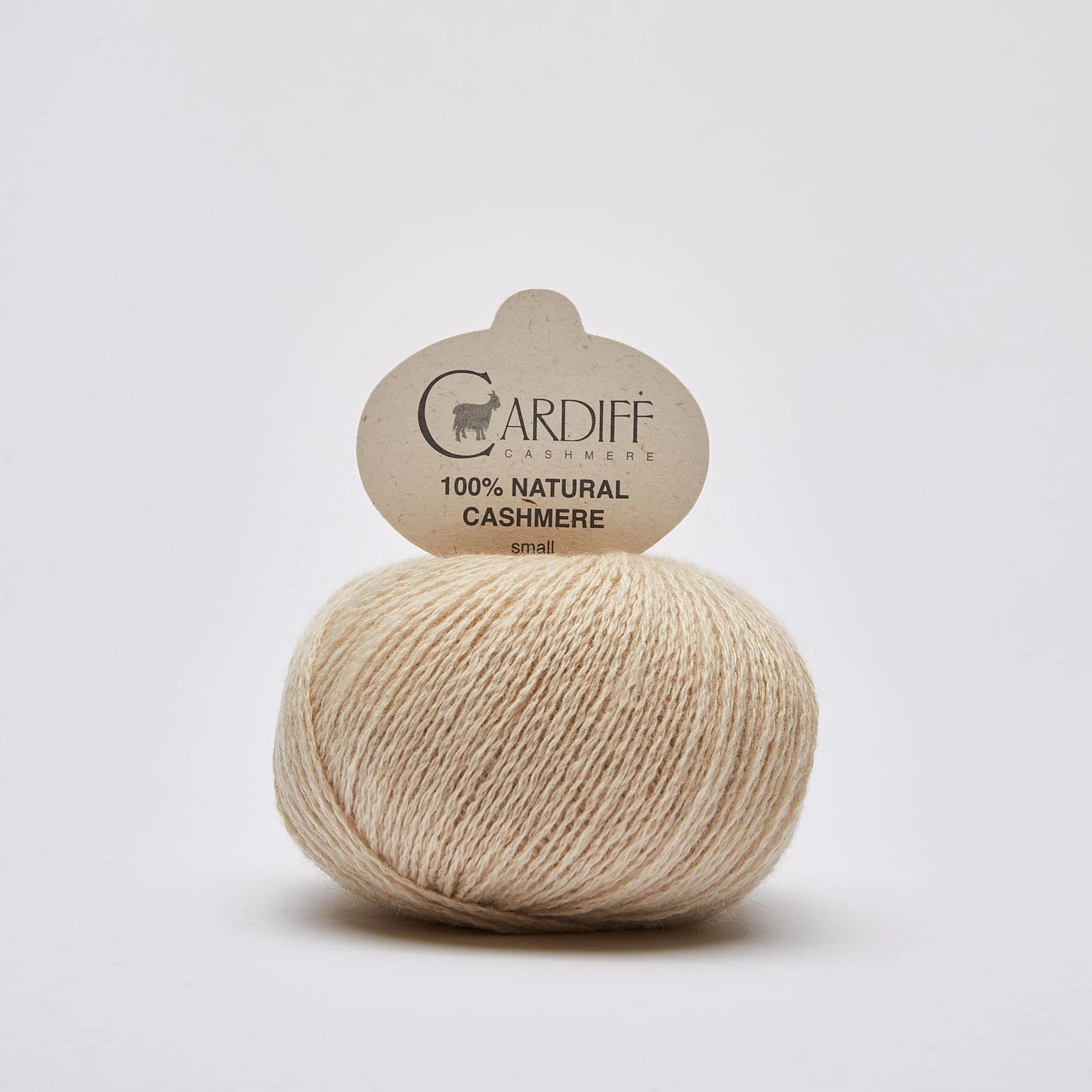 Cardiff Cashmere Small mezgimo siūlai 25g (kašmyras)