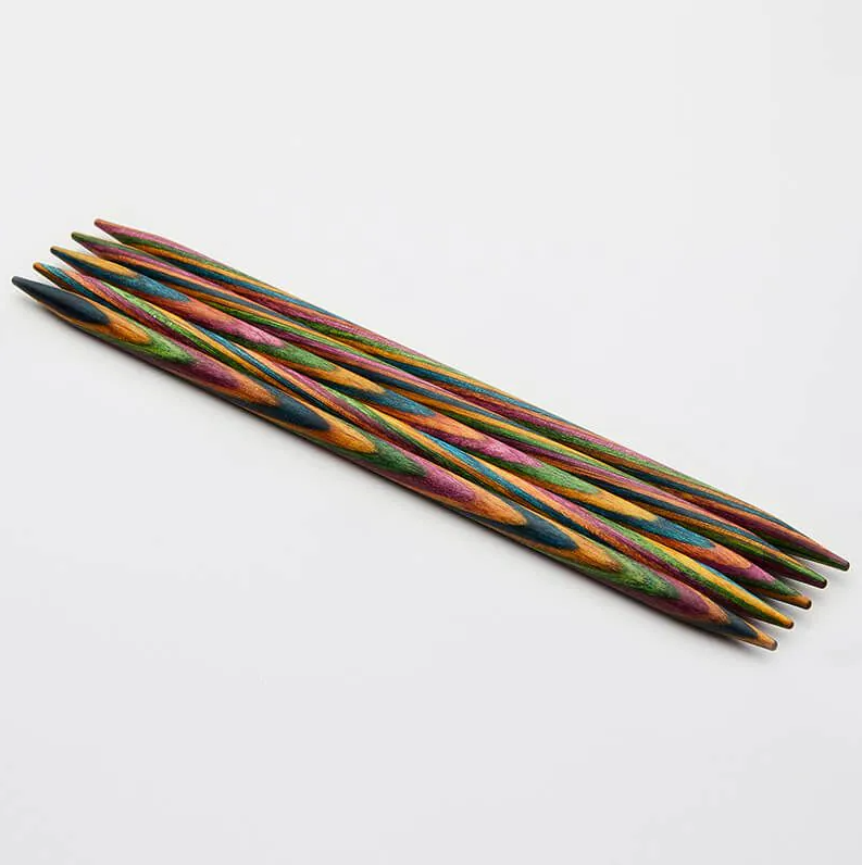 KnitPro Symfonie mezgimo virbalai kojinėms 15cm-20cm