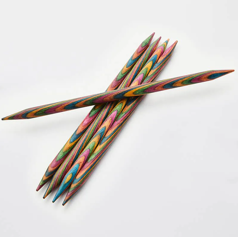 KnitPro Symfonie mezgimo virbalai kojinėms 15cm-20cm