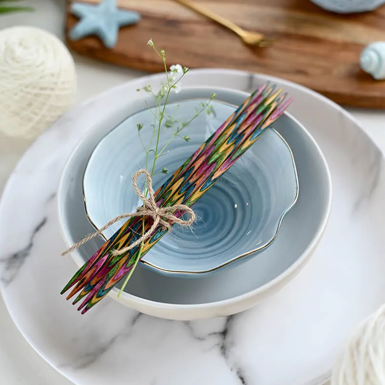 KnitPro Symfonie mezgimo virbalai kojinėms 15cm-20cm