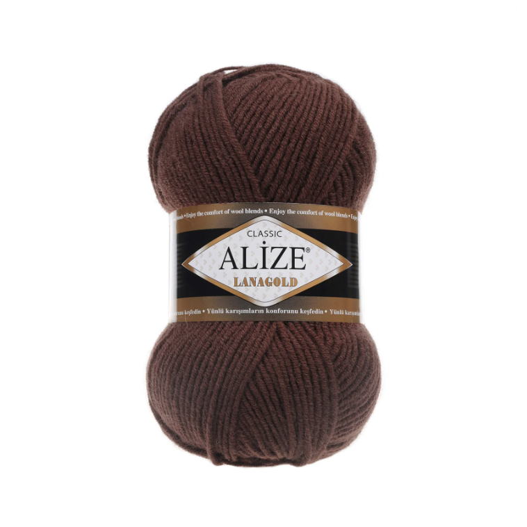 Alize Lanagold kudumisniidid 100g (vill, akrüül)