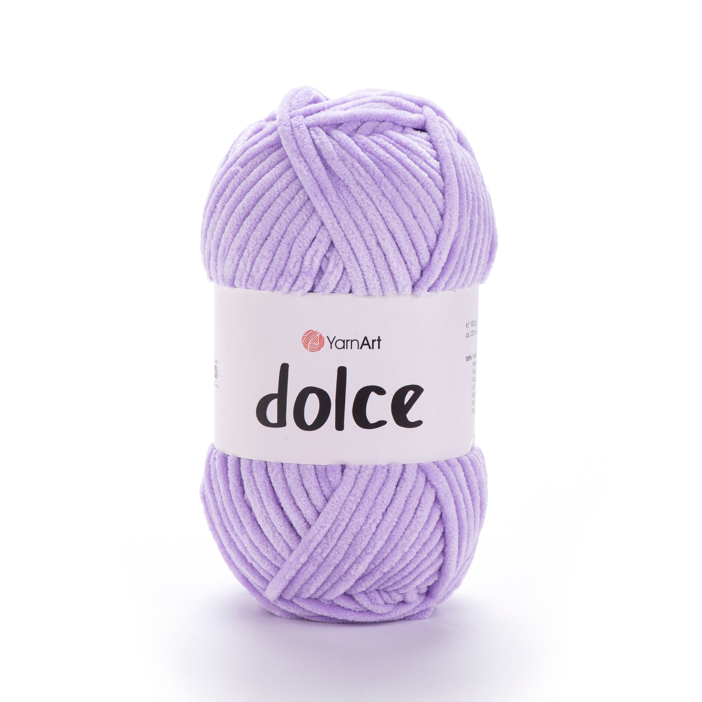 YarnArt Dolce siūlai 100g (pliušas)