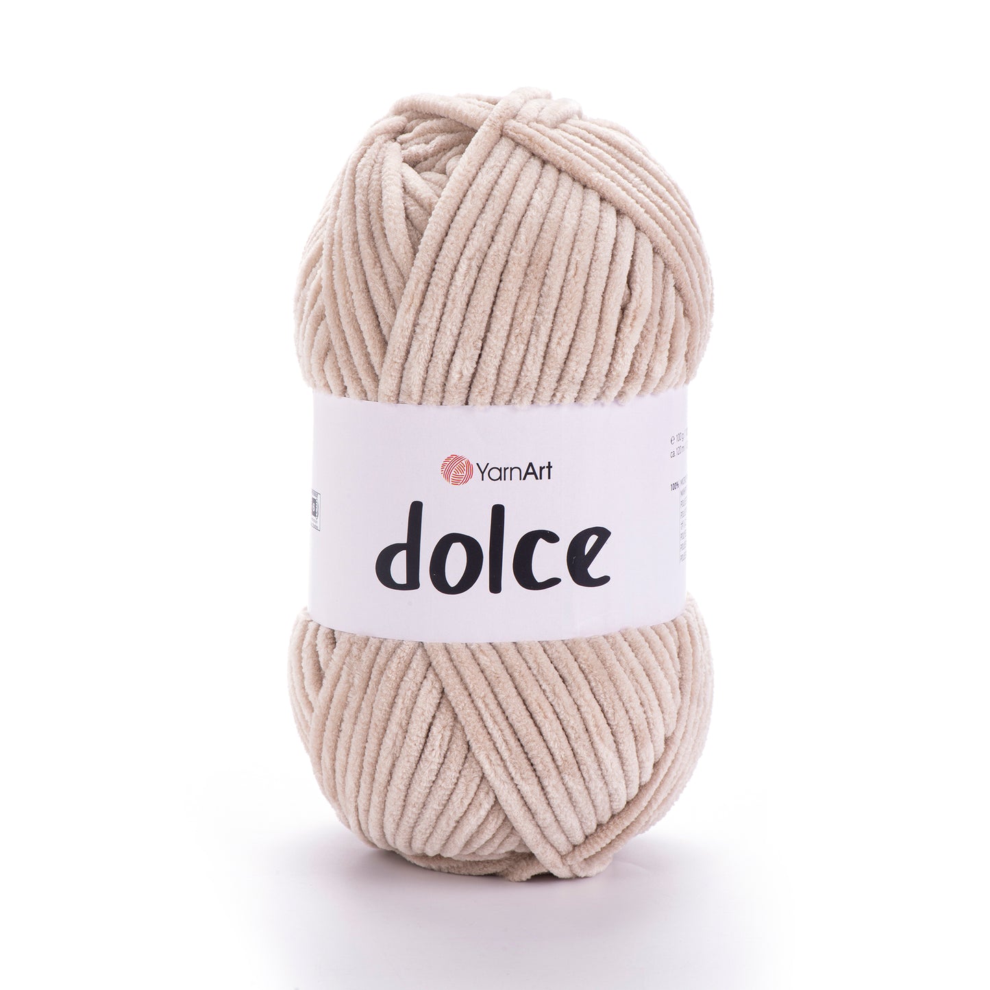 YarnArt Dolce siūlai 100g (pliušas)