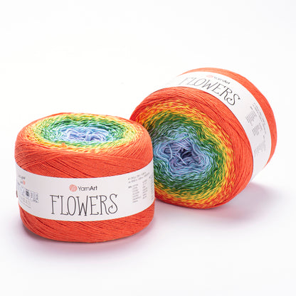 YarnArt Flowers diegi 250g (kokvilna, akrils)