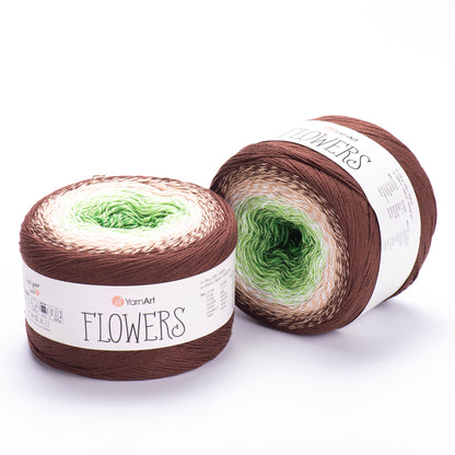 YarnArt Flowers diegi 250g (kokvilna, akrils)