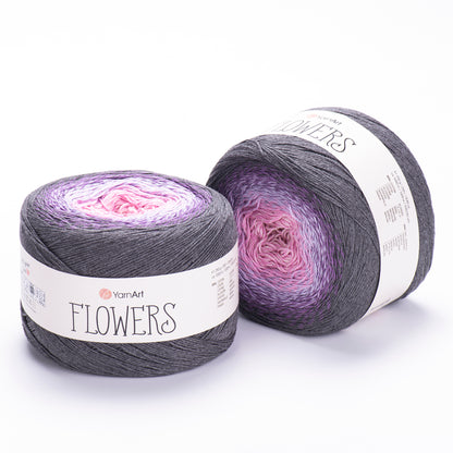 YarnArt Flowers diegi 250g (kokvilna, akrils)